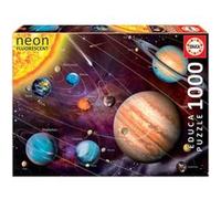 Educa Borrás Puzzle Système Solaire 1000 pièces – Science et espace – Adulte 12 ans