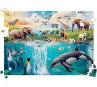 Puzzle 1000P Pieces pour Adultes, éléphant Baleine 29.5 x 19.7 in, l0-82