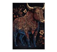 Puzzle 1000pcs(38x26cm) Golden Bull Decorative Art Puzzles pour Adolescents, Jouets À Monter Soi-même, Analyse Et Logique, Parfaits comme Cadeaux pour Toute La Famille 1000pcs(38x26cm)