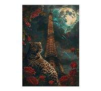 Puzzle 1000pcs(38x26cm) Paris Night Romance Puzzle Jeux Relaxants, Assemblage De Motifs, Idéal comme Cadeau pour Toute La Famille 1000pcs(38x26cm)