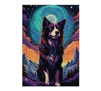 Puzzle 1000pcs(38x26cm) pour Adolescents Galactic Canine Majesty Puzzles pour Adultes Jeux Relaxants Cadeau d'anniversaire Stimule Le Cerveau 1000pcs(38x26cm)