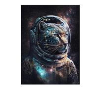 Puzzle 1000pcs(52x38cm) Leopard Astronaut Space Suit-1 Puzzles pour Adultes - Jouets Anti-Stress - Améliorez Vos Souvenirs - Offrez-Les en Cadeau À Toute La Famille 1000pcs(52x38cm)