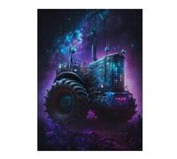 Puzzle 1000pcs(52x38cm) pour Adolescents Galactic Tractor Adventure-11 Puzzles pour Adultes Jeux De Détente Découpe De Précision Cadeaux Anti-Stress 1000pcs(52x38cm)