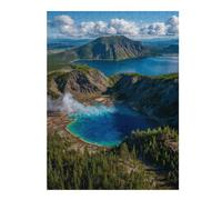Puzzle 1000pcs(52x38cm) pour Adolescents Yellowstone Grand Prismatic Spring-1 Puzzles pour Adultes Jeux Relaxants Anti-Stress Cadeaux Uniques pour Anniversaire Et Noël 1000pcs(52x38cm)