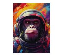 Puzzle 1000pcs(52x38cm) pour Adultes Ape Astronaut in Space Suit-2 Jeu De Puzzle Casse-tête pour S'amuser en Famille Et Stimuler Le Cerveau 1000pcs(52x38cm)