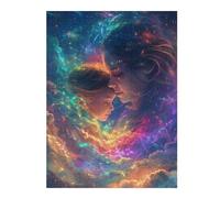 Puzzle 1000pcs(52x38cm) pour Adultes Mother-Daughter Bond in Celestial Dreamscape Jeu De Puzzle Casse-tête pour S'amuser en Famille Et Stimuler Le Cerveau 1000pcs(52x38cm)