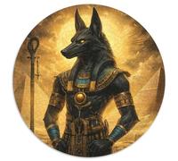 Puzzle 1000pcs (67.5x67.5cm) pour Adultes Divinités égyptiennes,pour Femmes Et Hommes,Planche en Bois,Verrouillage De Précision Symboles Anciens