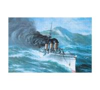 Puzzle 1000pcs(75x50cm) pour Adolescents Warship Navy Seal Puzzle Jeux De Famille Décoration Idéale, Cadeau Parfait pour Toute La Famille 1000pcs(75x50cm)