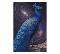 Puzzle 1000pcs(75x50cm) pour Adultes Cosmic Peacock in Space Adolescents Puzzles Jeux De Détente Cadeaux pour Femmes Cadeaux d'anniversaire Uniques 1000pcs(75x50cm)