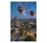 Puzzle 1000pcs(75x50cm) pour Adultes Hot Air Balloons Over Cappadocia -3 Adolescents Puzzles Jeux De Détente Cadeaux pour Femmes Cadeaux d'anniversaire Uniques 1000pcs(75x50cm)