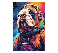 Puzzle 1000pcs(75x50cm) pour Adultes Space Dog Explorer-36 Jeu De Puzzle Casse-tête pour S'amuser en Famille Et Stimuler Le Cerveau 1000pcs(75x50cm)
