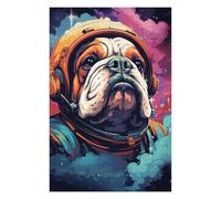 Puzzle 1000pcs(75x50cm) pour Adultes Space Dog Explorer-44 Jeu De Puzzle Casse-tête pour S'amuser en Famille Et Stimuler Le Cerveau 1000pcs(75x50cm)