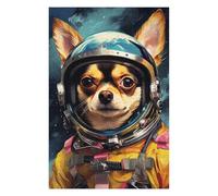 Puzzle 1000pcs(75x50cm) pour Adultes Space Dog Explorer-52 Jeu De Puzzle Casse-tête pour S'amuser en Famille Et Stimuler Le Cerveau 1000pcs(75x50cm)