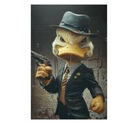 Puzzle 1000pcs(75x50cm) pour Adultes Waterproof Detective Duck Adolescents Puzzles Jeux De Détente Cadeaux pour Femmes Cadeaux d'anniversaire Uniques 1000pcs(75x50cm)