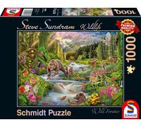 Puzzles Animaux Sauvages À L'orée Du Bois, 1000 Pcs