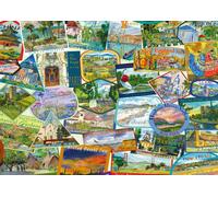 Puzzle 1000T. Autocollants de voyage