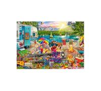 Trefl 10677 1000 + 3 Elemente, Finde Versteckte Formen, Unkonventionelles Puzzle, Urlaub, Life, Kreative Unterhaltung, Spaß Für Erwachsene Und Kinder AB 12 Jahren, Camper Van Trip