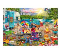 Trefl - Hidden Shapes Formes Cachées, Voyage en Camping-Car - 1000 + 3 Pièces, Trouvez Puzzle des Formes Cachées, Puzzle Insolite, Vacances, Camping-Car