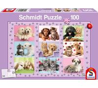 Puzzle 100T. Mes amis les animaux