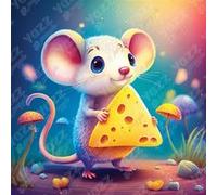 Puzzle 1023 pièces : Belle souris Yazz puzzle G