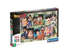 CLEMENTONI - 104 pièces - Dragon Ball Z