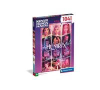 Puzzle 104 pièces CLEMENTONI K-Pop Demon Hunters Super taille 48,5 x 33,5 cm Noir
