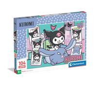 Clementoni – Puzzle enfant Kuromi Super 104 pièces – 6 ans et + – Jeu de société – Idée cadeau