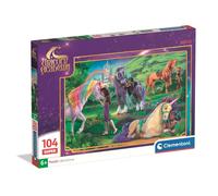Puzzle 104 pièces Clementoni Super Unicorn Academy