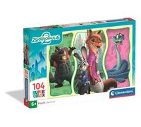 Puzzle 104 pièces Clementoni Zootopie 2