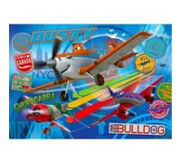 Puzzle 104 pièces Effet 3D : Planes - CLEMENTONI - Puzzle 3D - Pour Enfant de 6 ans et plus - Multicolore