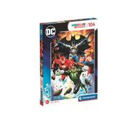 Puzzle 104 Pieces Flash Superman Lantern et Batman - Puzzle Enfant Super Héros - personnage DC - Dessin Animé - Nouveauté