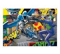 Clementoni - Puzzle Batman Supercolor Glowing Lights - 104 pièces - 6 ans - Fabriqué en Italie