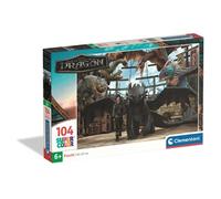 Clementoni – Puzzle PZL 104 How to Train Your Dragon – 104 pièces – 6 ans – 25079