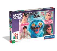 Clementoni – Puzzle enfant K-Pop Demon Hunters – 104 pièces – Dès 6 ans – Juni & Rumi