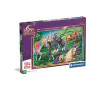 Puzzle 104 pièces Super Unicorn Academy
