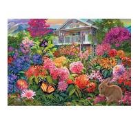 Puzzle 104 pièces XXL : Jardin des lapins par Chris Bigelow G