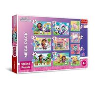 Puzzle 10en1 dans Le Monde de Gabi Koci Maison Gabi Trefl 4+