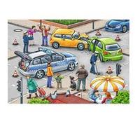Puzzle 12 Pièces : 2 Puzzles - Accident de Voiture et Incendie, Ravensburger G