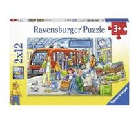 Puzzle 12 Pièces : 2 Puzzles - Entrez !, Ravensburger G