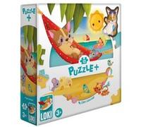 Puzzle+ 12 pièces Loki à la Plage E