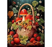 Puzzle 120 Pièces Adultes Champignon végétal 25x20cm 120 Pièces Puzzles pour Adultes Jeu éducatif défi Jouet, Puzzle Impossible pour Toute la Famille