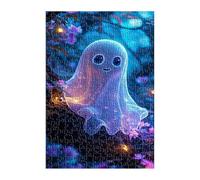 Puzzle 120 Pièces Adultes Fleur Fantôme 25x20 cm Jeu Éducatif Impossible Difficile comme Cadeau et Décoration Murale Puzzle Adulte 120 Pieces