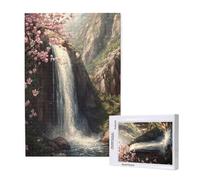 Puzzle 120 Pièces Adultes, Puzzle Automne pour Adulte Débutant, 25 x 20 cm Grand Puzzles Paysage avec Boite, Jeu de Concentration pour Adultes, Puzzles Bois pour Décoration Maison, Cadeau Femme,ML-970