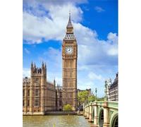 Puzzle 120 pièces,Bâtiment Big Ben Puzzl pour Adultes, Puzzles pour Adultes Jeu éducatif Défi Jouet, Jeu d'adresse pour Toute la Famille, Puzzle pour Adulte Enfants