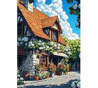 Puzzle 120 pièces Jeux éducatif Défi Jouets Fleuriste de Rue Puzzles Classiques Puzzle DIY Cadeaux de l'art de la Décoration Moderne