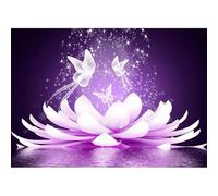 Puzzle 120 pièces,Lotus Papillon Puzzl pour Adultes, Puzzles pour Adultes Jeu éducatif Défi Jouet, Jeu d'adresse pour Toute la Famille, Puzzle pour Adulte Enfants