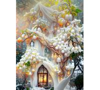 Puzzle 120 pièces Palais des Fleurs Puzzles pour Adultes Jeux d'activités Familiales,Puzzle à Faire Soi-même pour Décoration Murale de la Maison