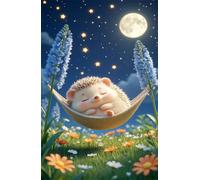 Puzzle 1200 Pieces Adulte Hérisson Lunaire 75x50 cm éducatif Challenge Classique Puzzles pour Famille Amis