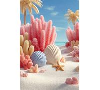 Puzzle 1200 Pièces Adultes Coquillage Plage, Défis Amusants Parfait pour la Détente Créativité, Puzzle 1200 Pieces 75 x 50 cm