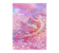 Puzzle 1200 Pièces Adultes Coquillage Rose Conque 75x50 cm Jeu Éducatif Jeu de Création et Logique Concentration, Cadeau Garcon et Fille, Puzzle Adulte 1200 Pièces